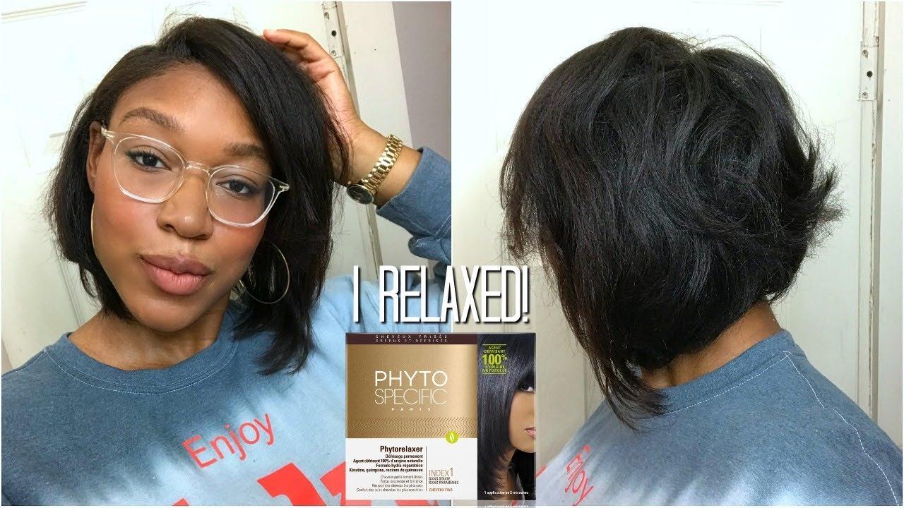 phytospecific relaxer before and after