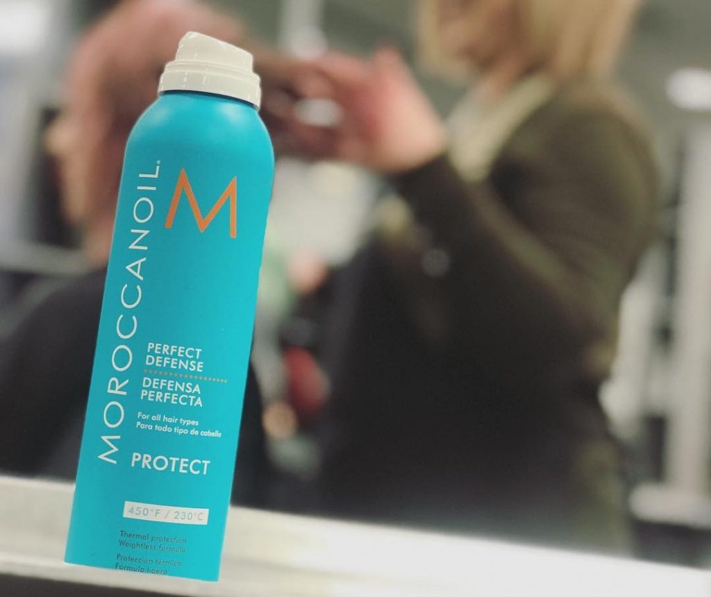 moroccanoil heat protectant for relaxed hair