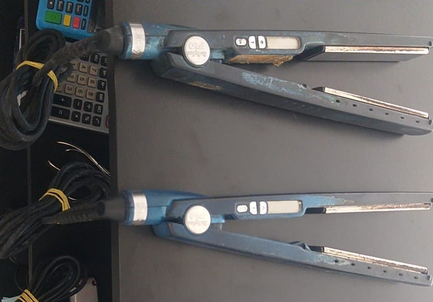 2 babylisspro nano titanium straighteners after 5 years of almost everyday use