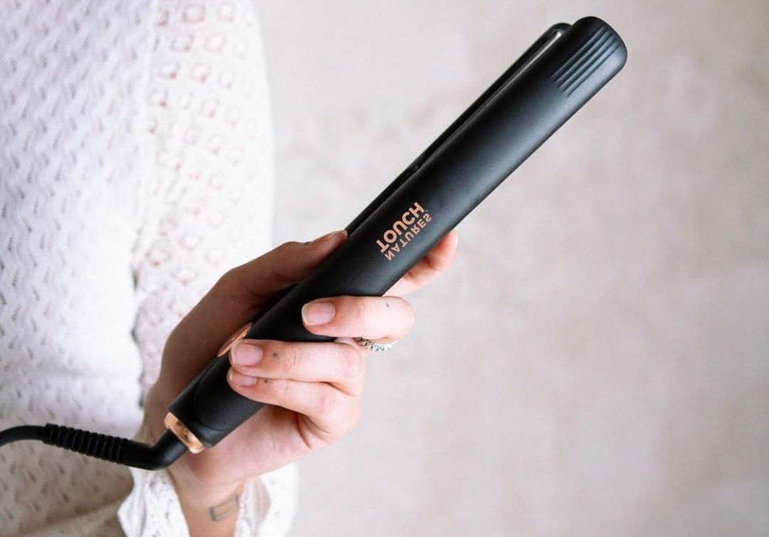 Elchim Nature's Touch Professional Flat Iron: Hair Straightener and Curling Iron