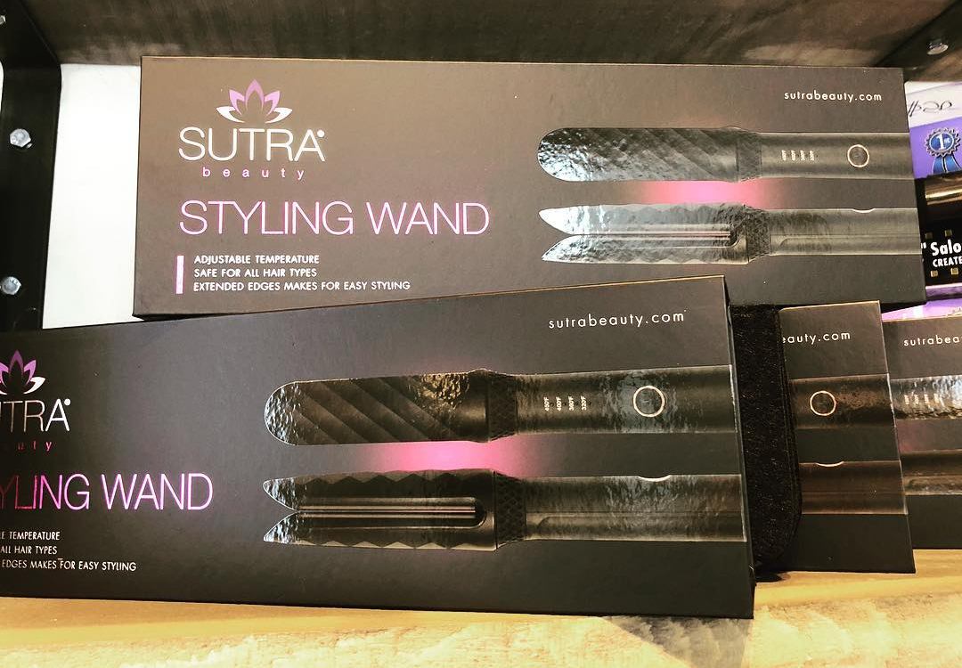 sutra styling wand 2-in-1 flat iron curler