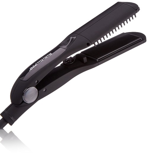 BaBylissPRO Porcelain Ceramic flat iron with comb