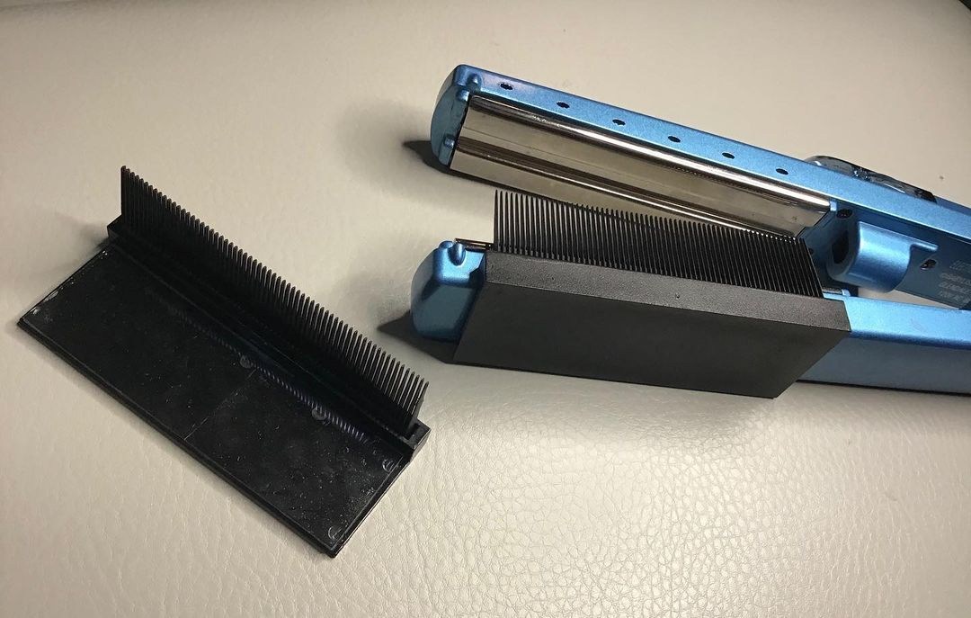 comb attachment for hair straightener