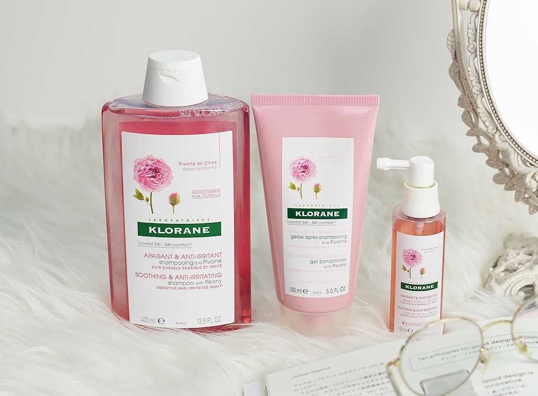 Klorane balanced pH Shampoo with Peony