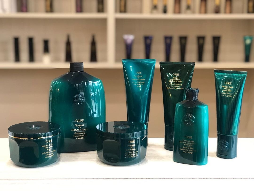 Oribe straightening products