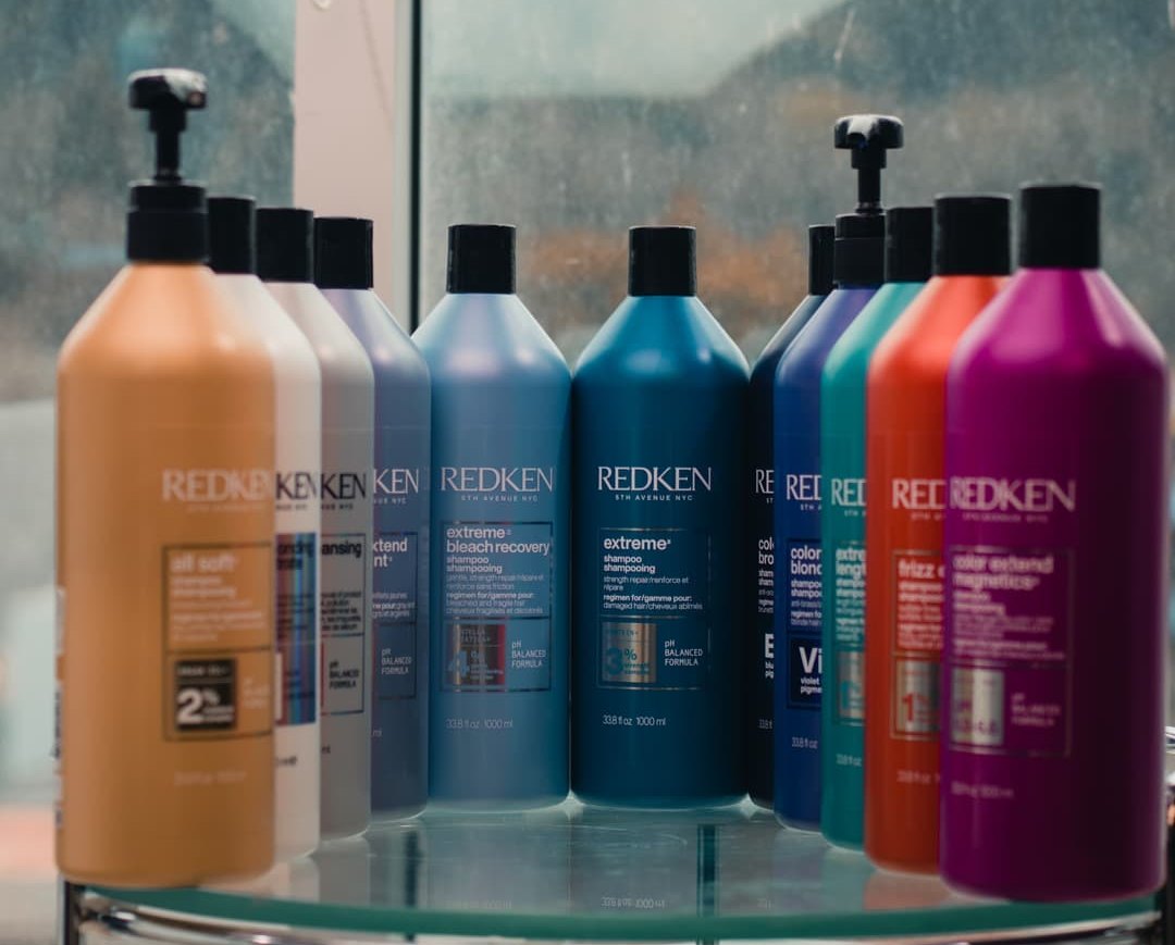different redken shampoos