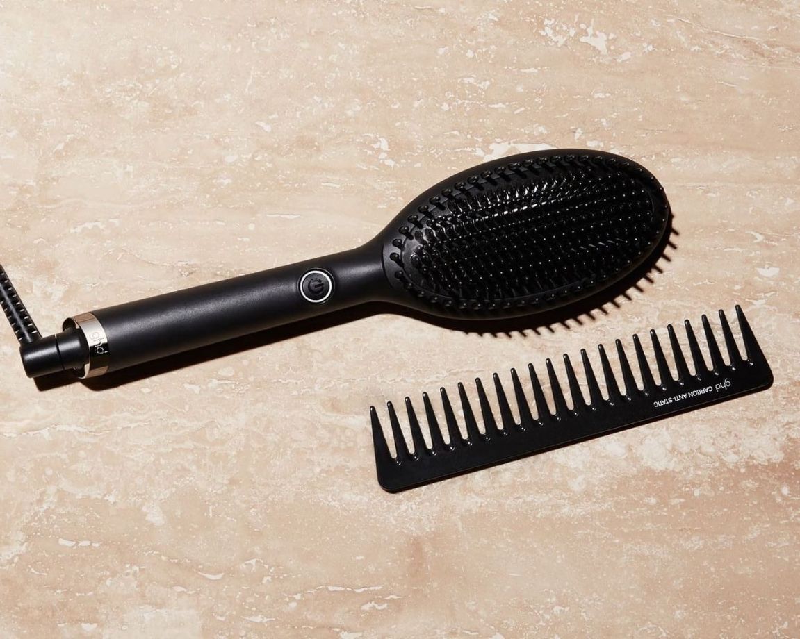 ghd glide hair straightening brush