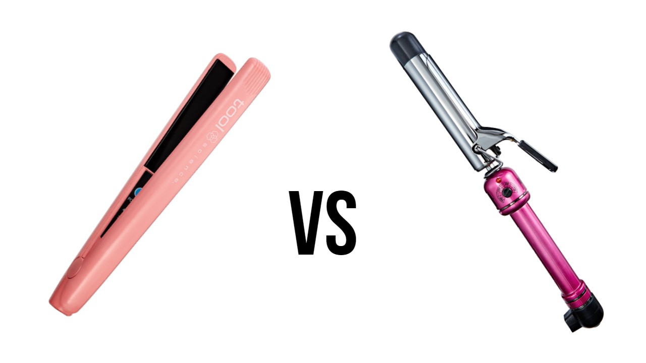 curling iron vs flat iron