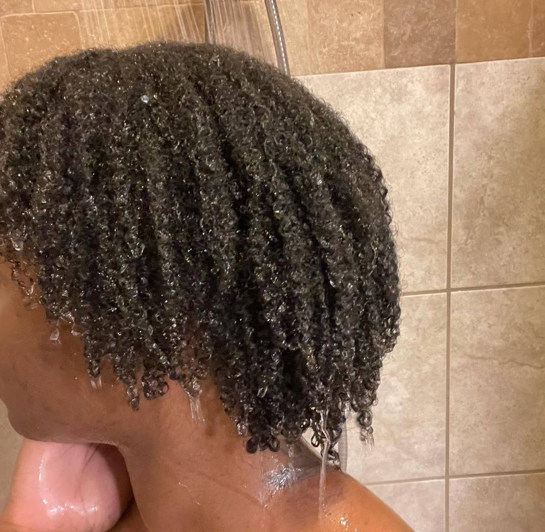 washing natural hair