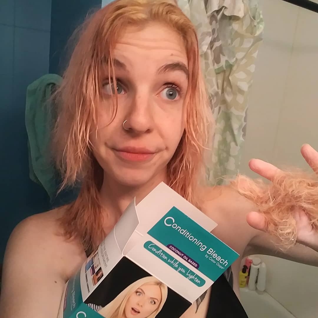 rubbery hair after bleaching