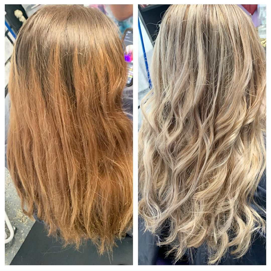 Wella t14 before and after