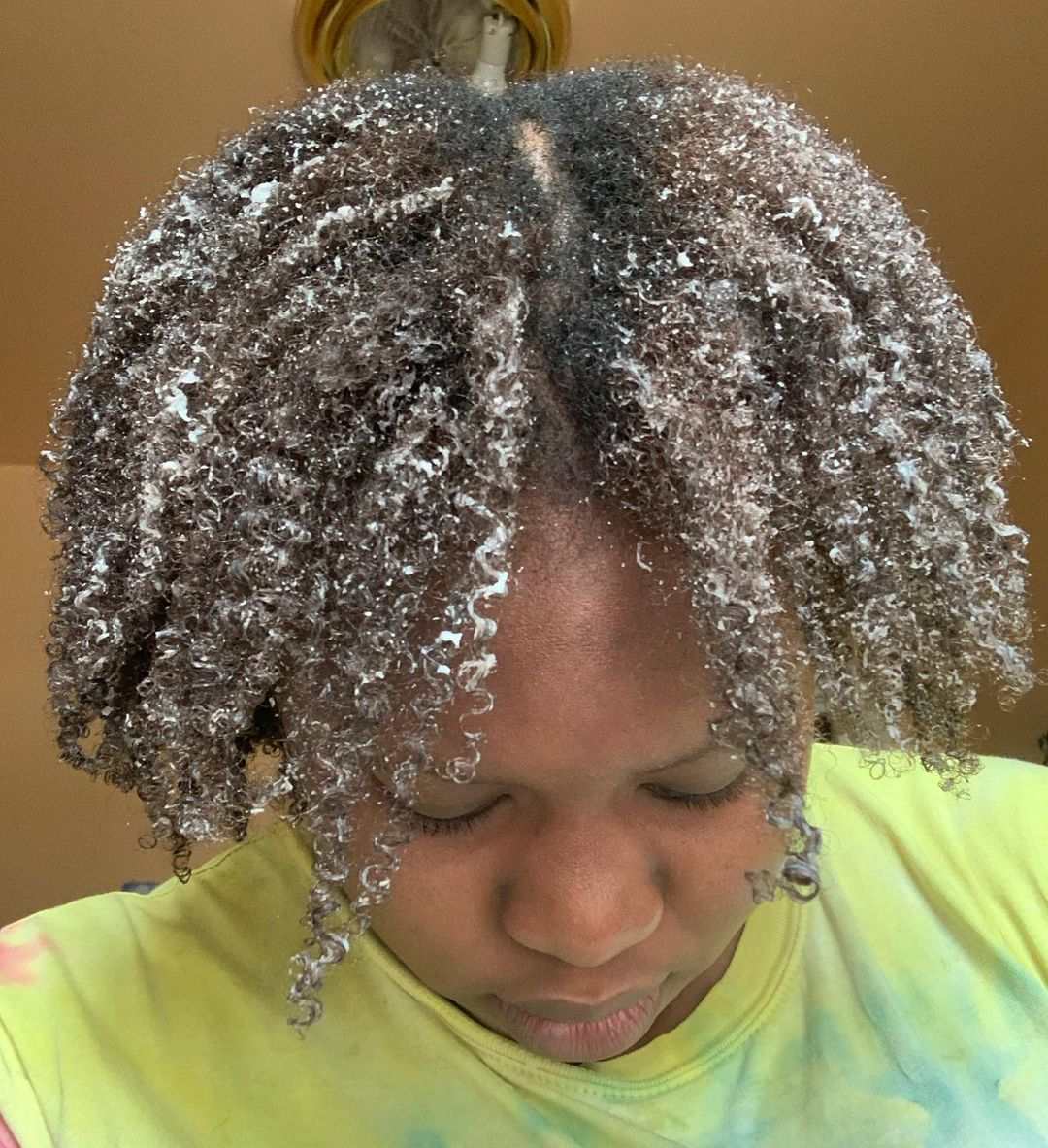 moisturized 4c hair