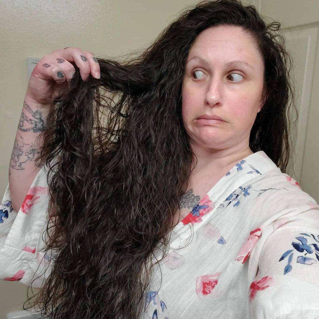 putting conditioner on dry hair overnight