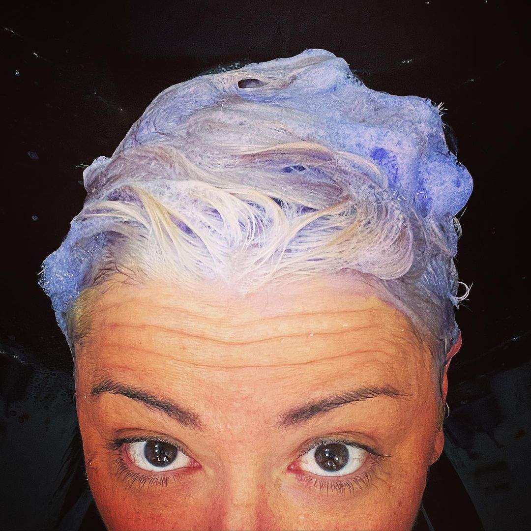 purple shampoo work on natural blonde hair 