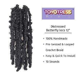 ToyoTress Butterfly Locs Crochet Hair