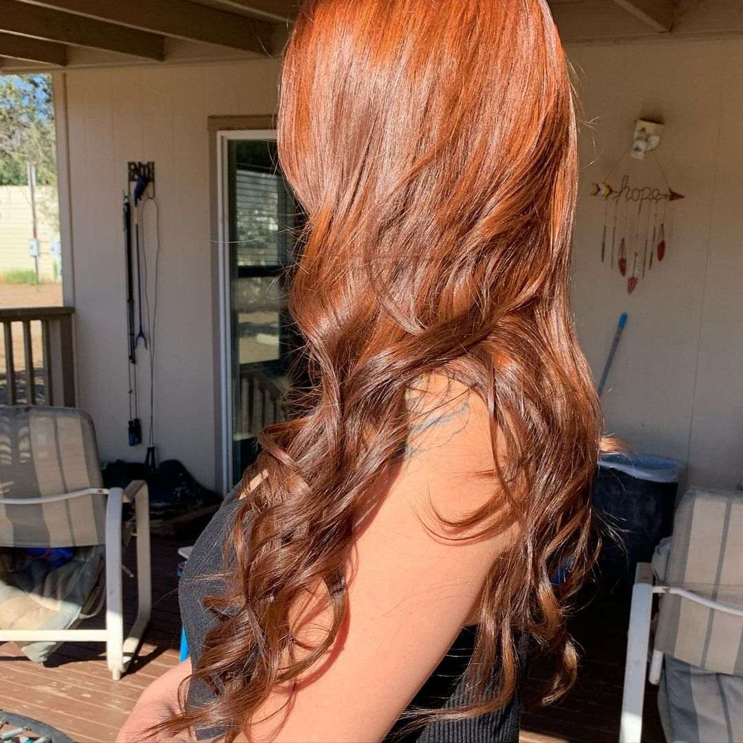Brown Copper Hair Color