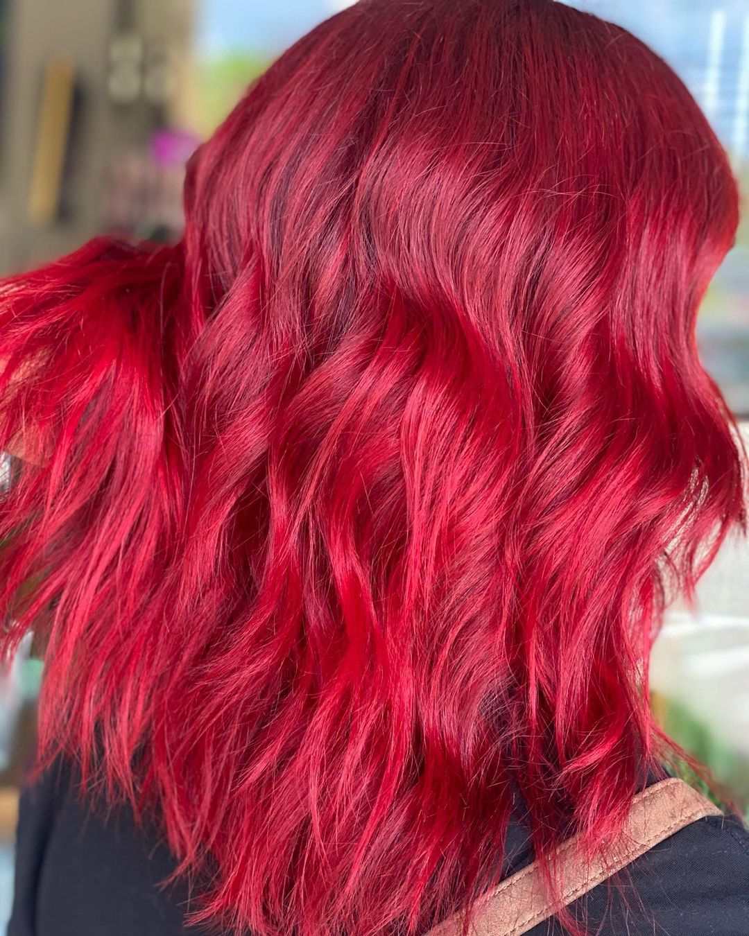 brightest red hair dye