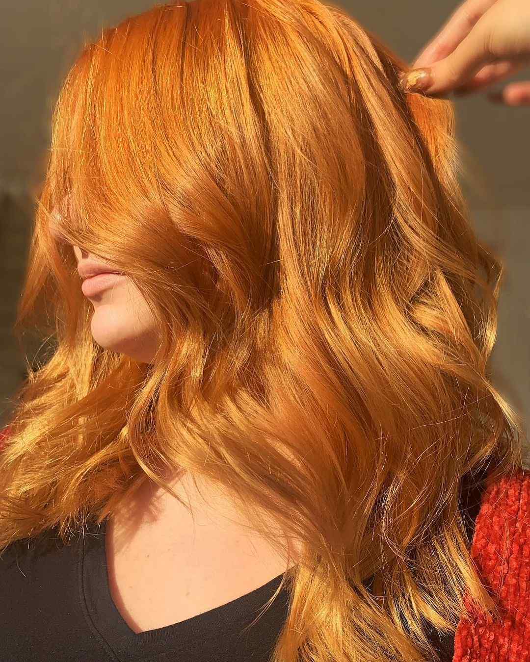 Orange Ginger Hair Color