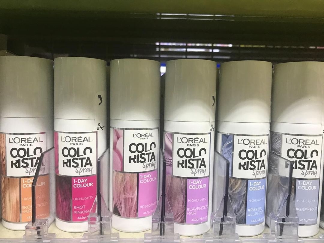 L'Oreal Paris Colorista 1-Day Washable Temporary Hair Color Spray