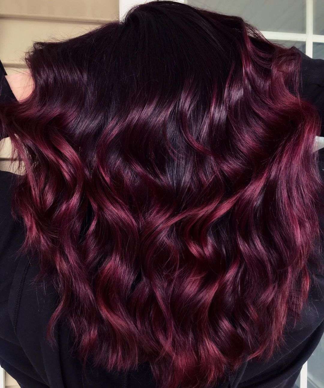 Wine Colored Hair Dye