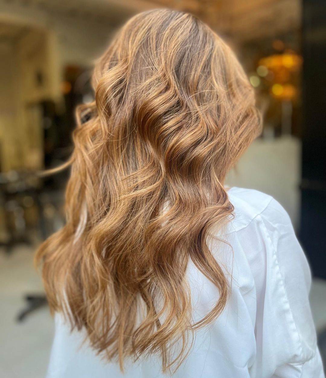 caramel color hair