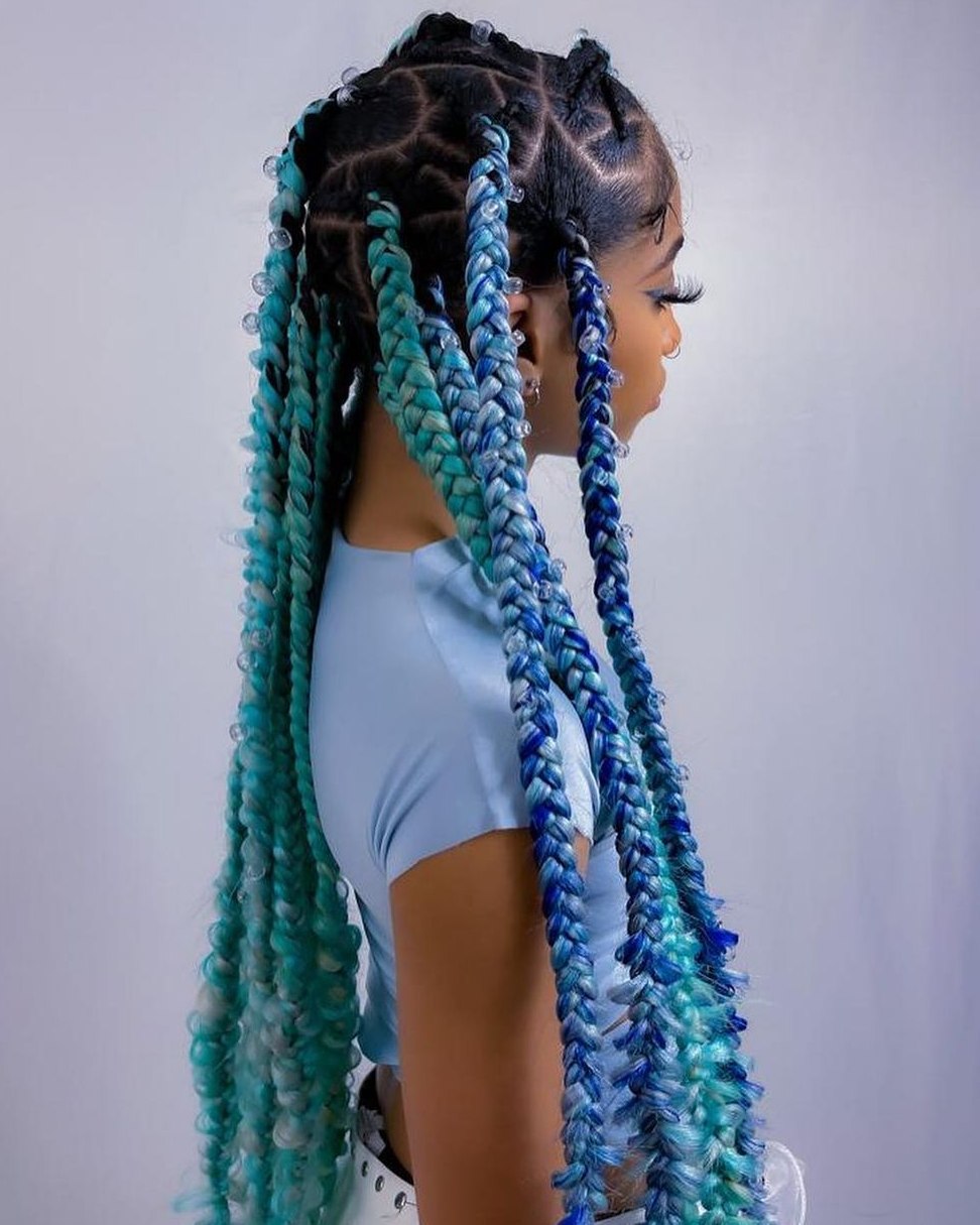 Colorful passion braids