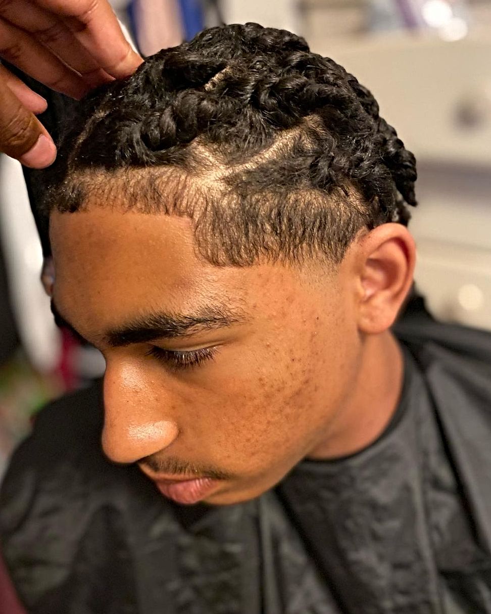 Fade with Braids