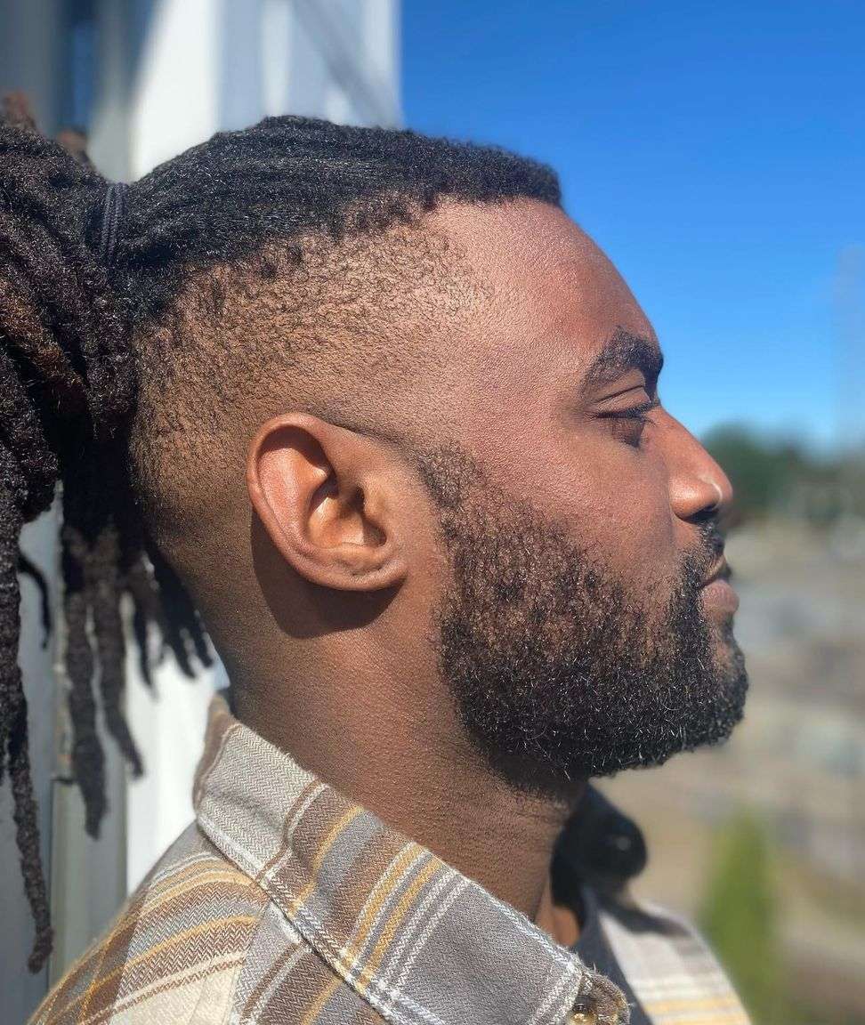 Fade with Dreads