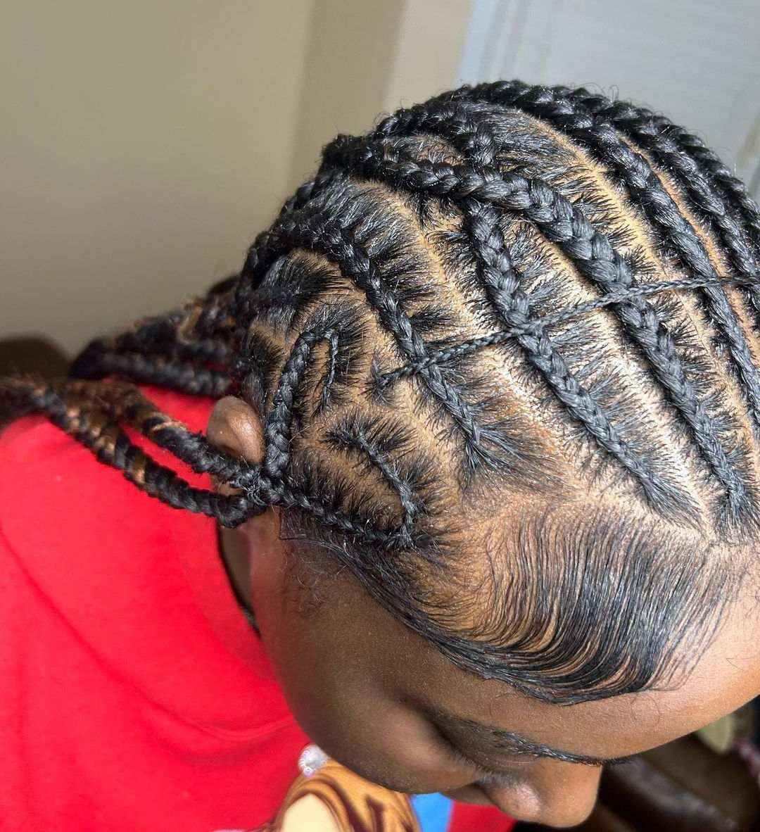 Passion braids with design