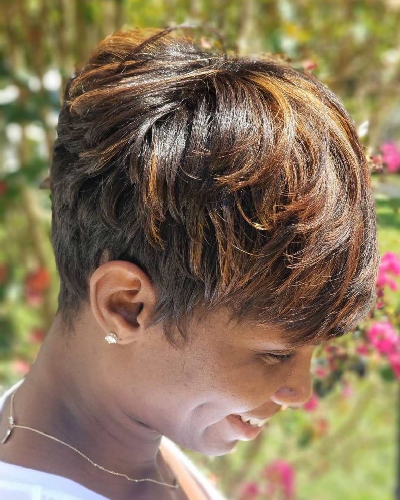 35 Fresh Short Pixie Haircuts for Black Women in 2023