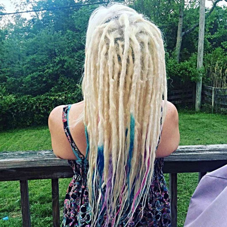 Colored Dreads: 30 Dope Color Ideas for Locs