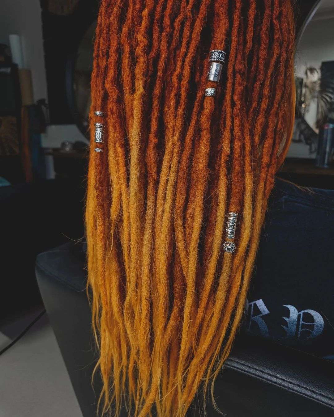 colored dreads on females