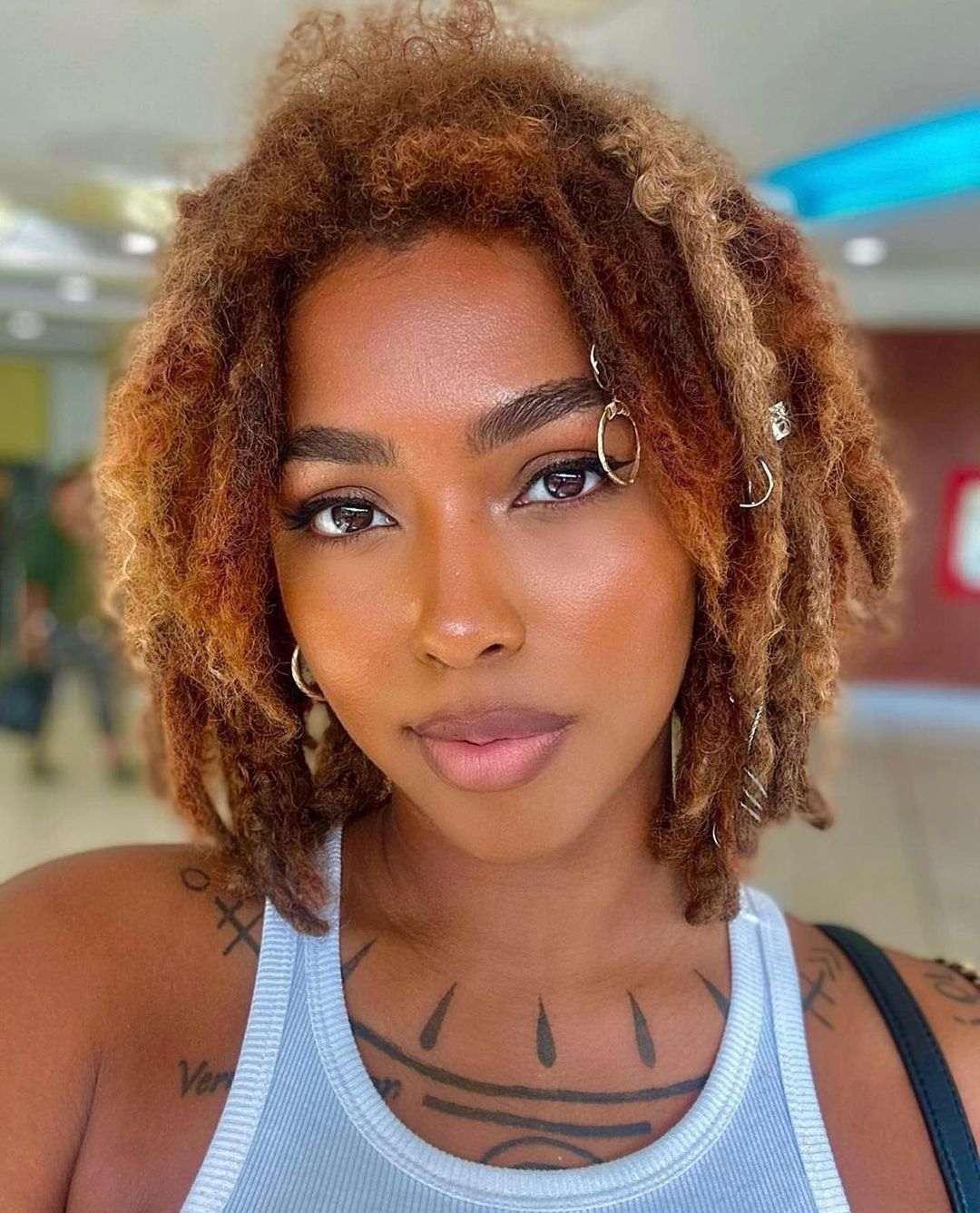 short dreads styles for women