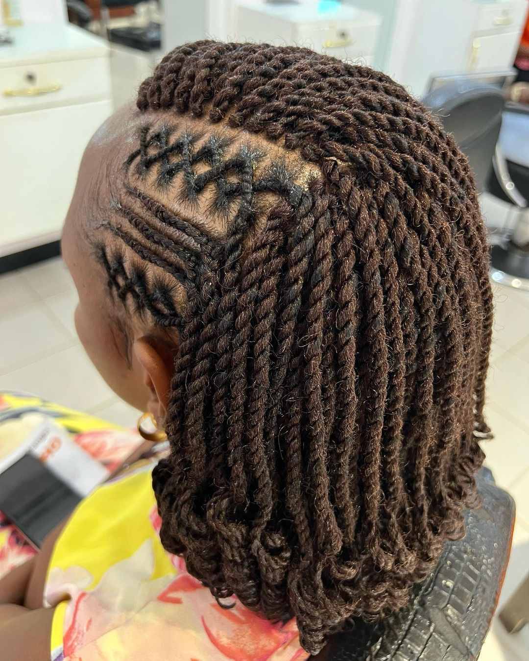 Braided marley twist