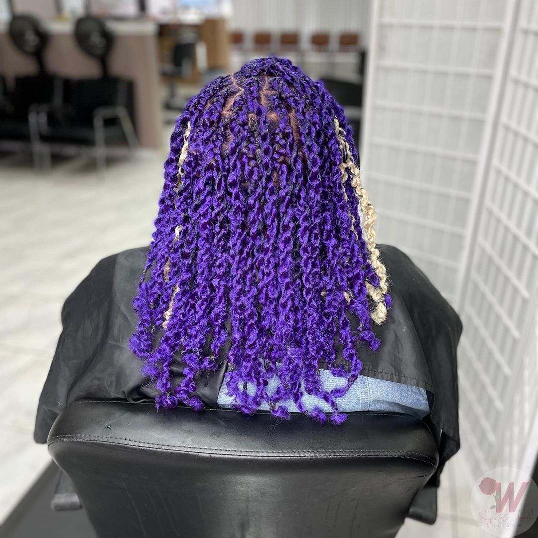 Colorful marley twists
