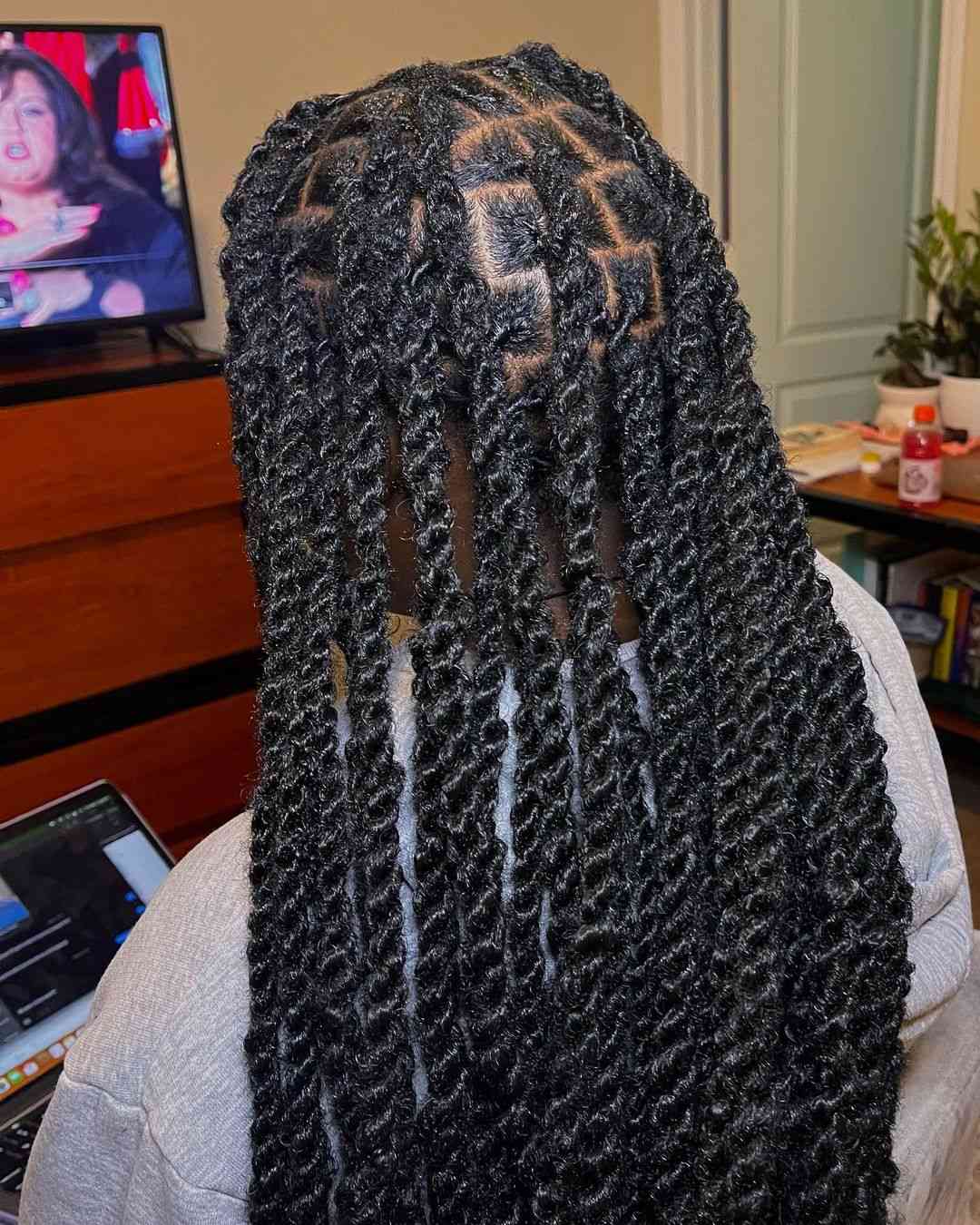 long 4c hairstyles