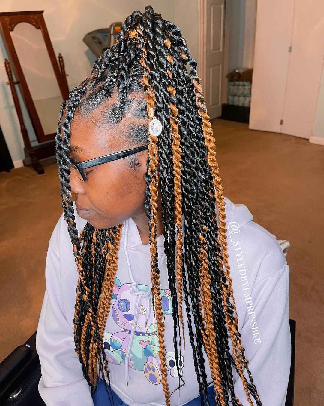 Marley twists with accessories