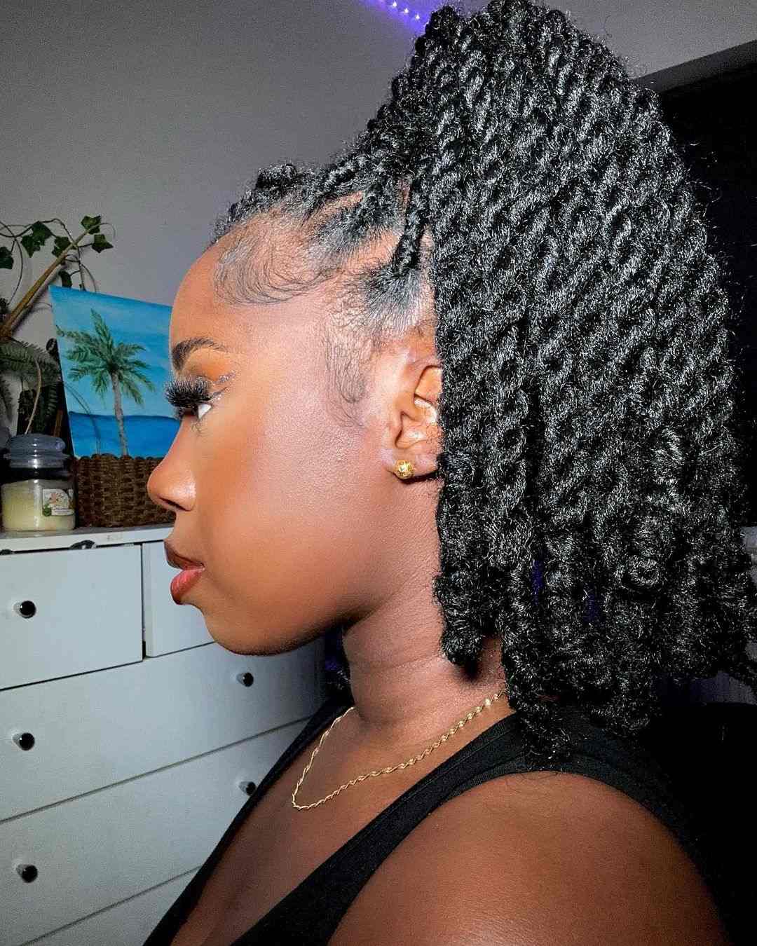 marley kinky twist hairstyles