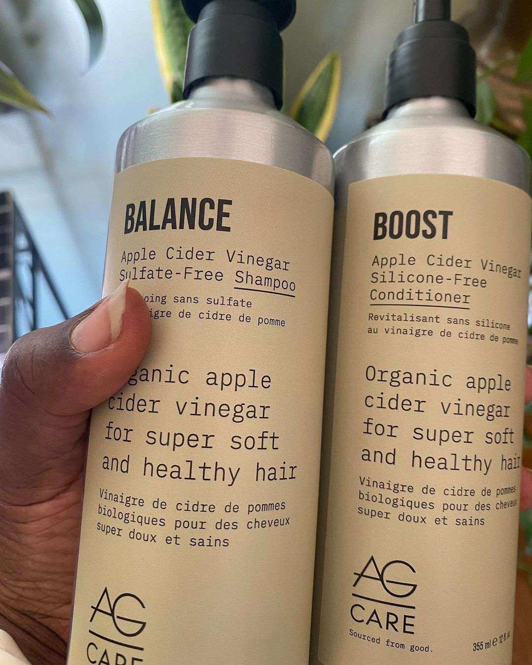 AG Care Balance Apple Cider Vinegar Sulfate-Free Shampoo