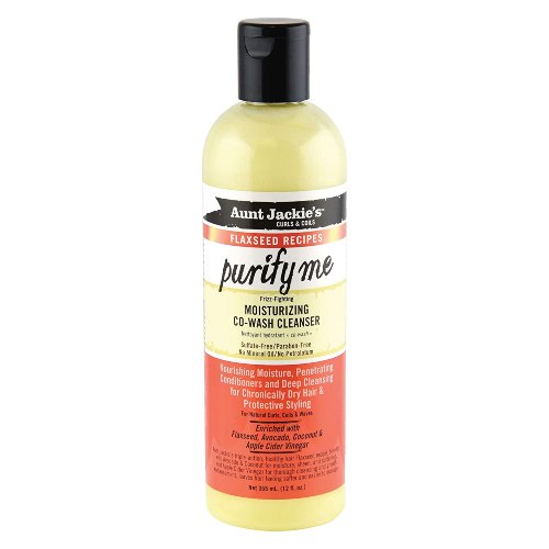 Aunt Jackie's Flaxseed Recipes Purify Me Frizz-Fighting Moisturizing Co-Wash Hair Cleanser