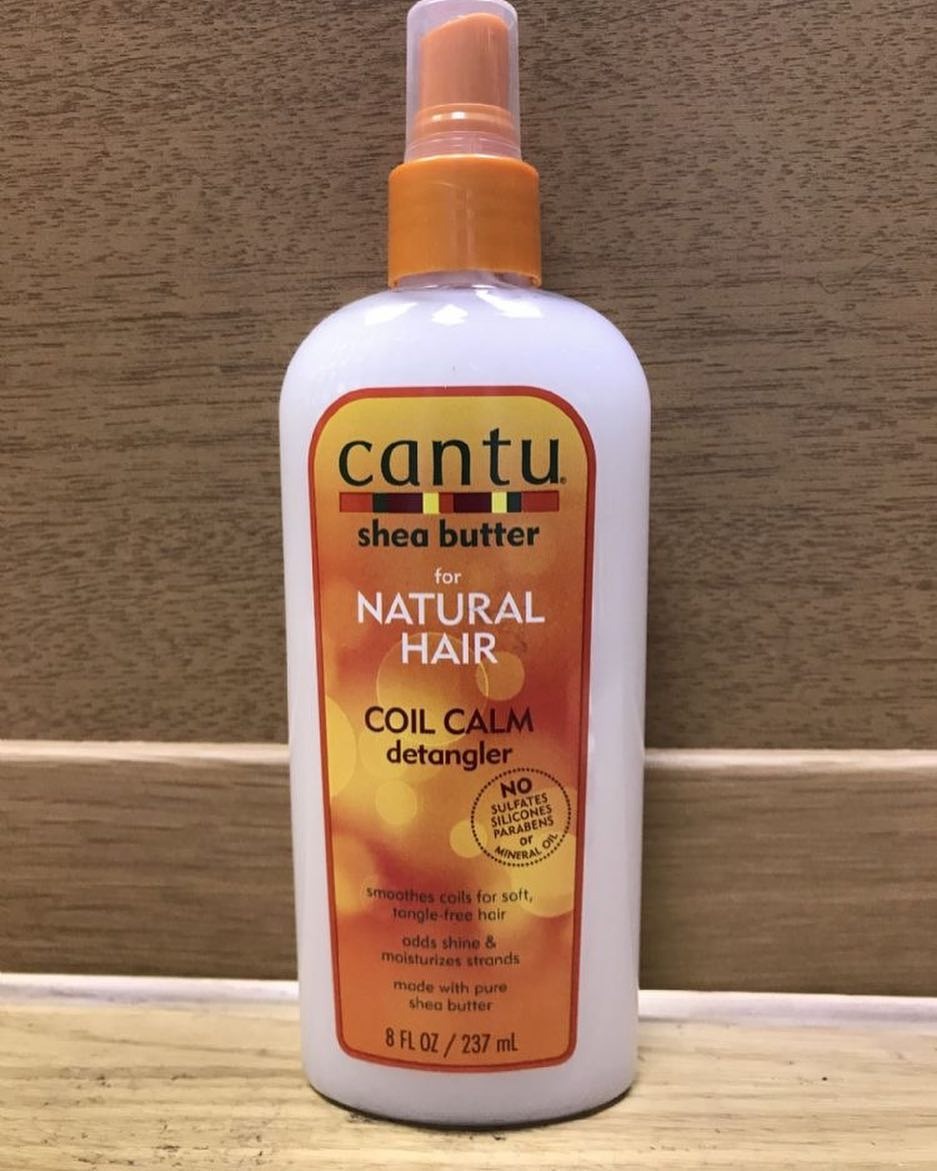 Cantu Coil Calm Detangler with Shea Butter for Natural Hair