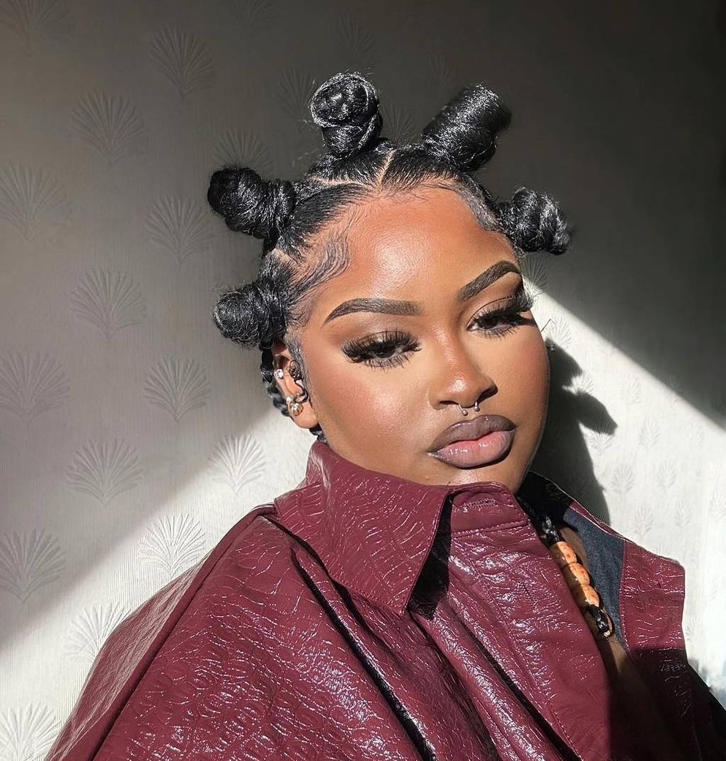 Classic bantu knots