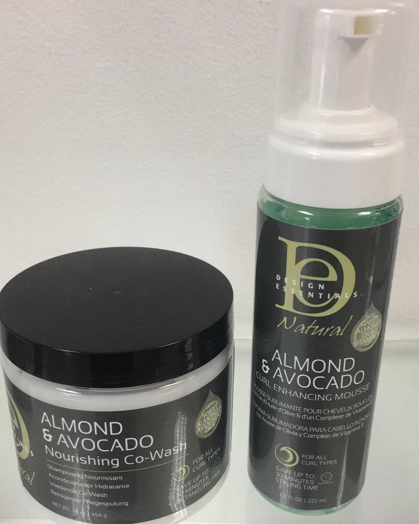 Design Essentials Natural Almond & Avocado Nourishing Co-Wash