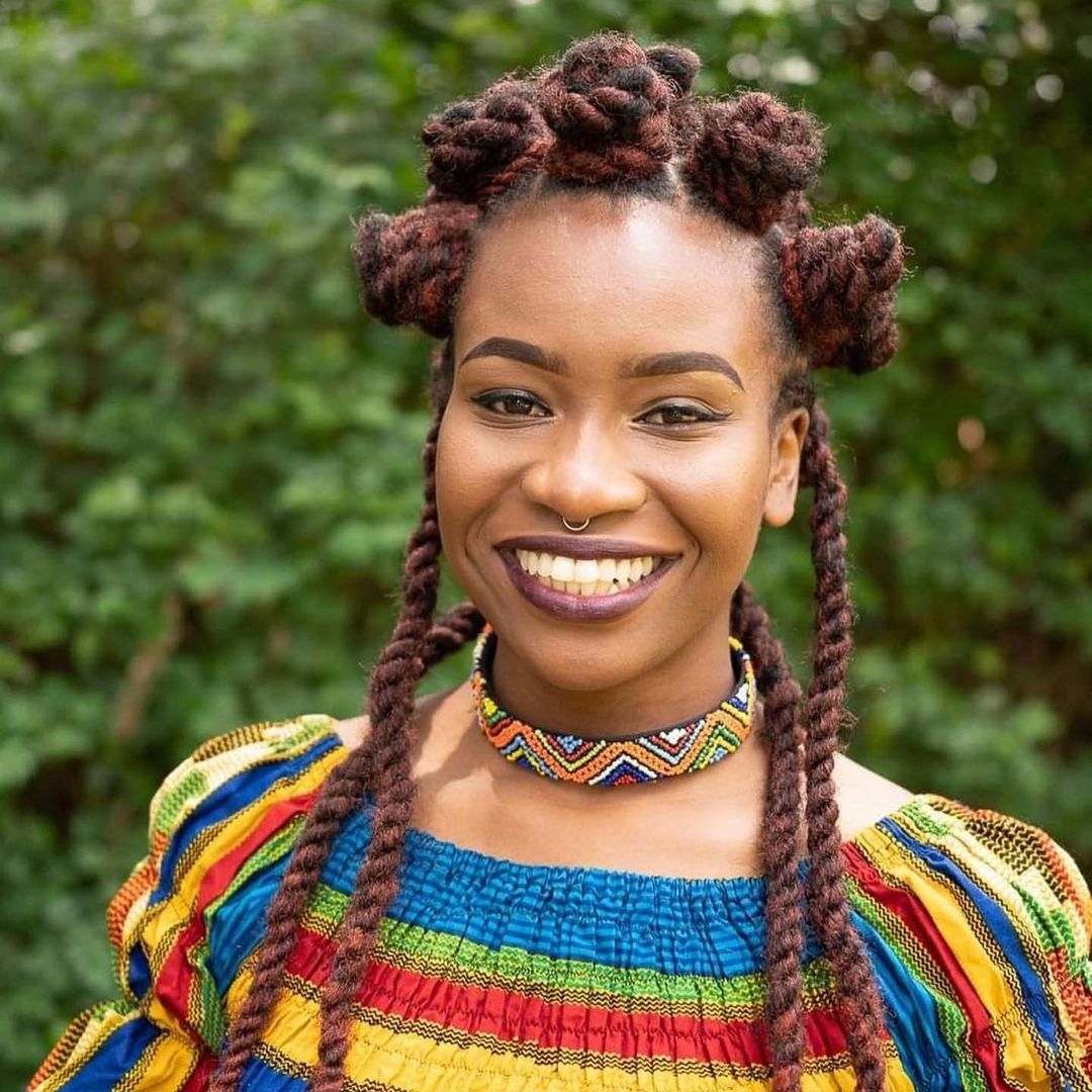 Large bantu knots