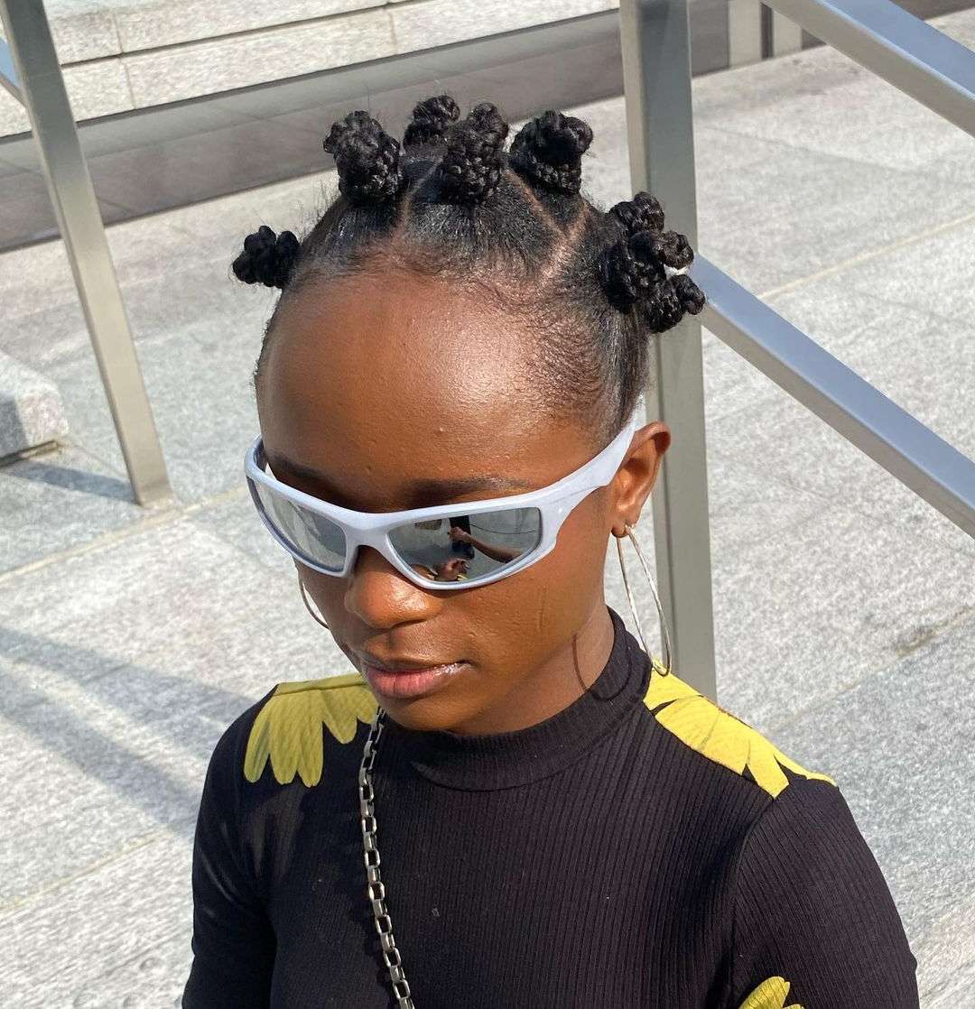 Small bantu knots
