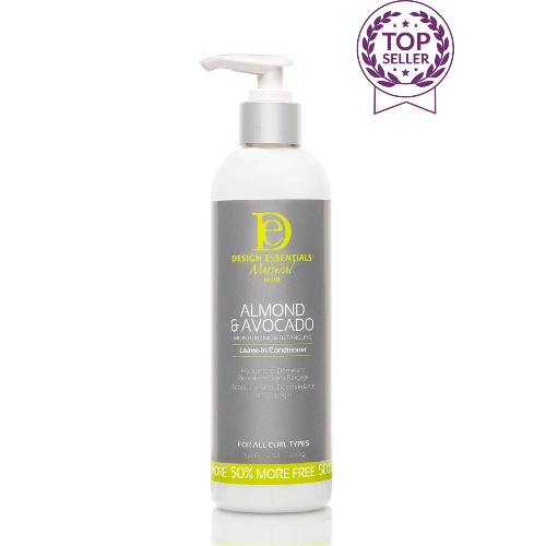 Design Essentials Natural Almond and Avocado Detangling Leave-In Conditioner