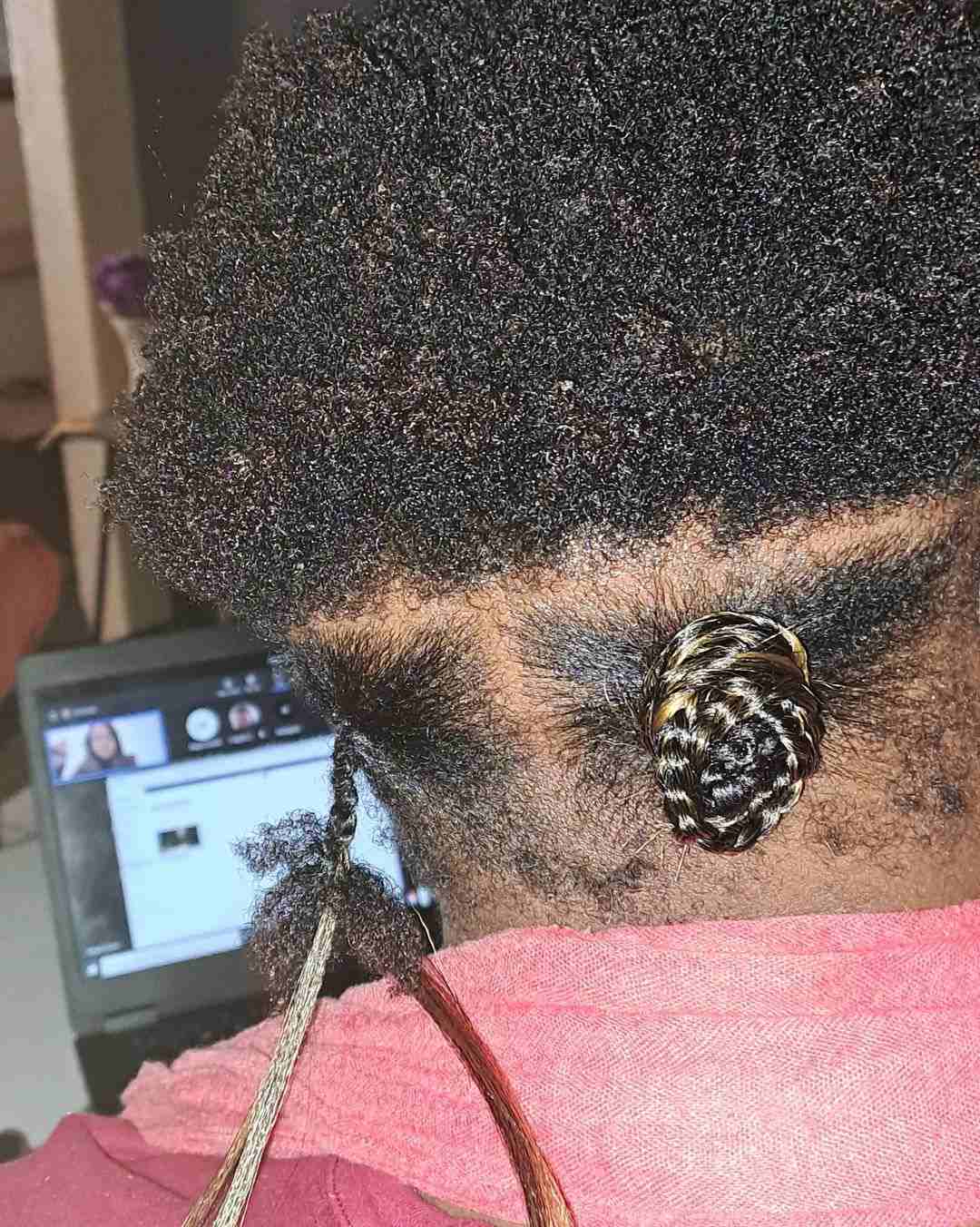 short hair bantu knots styles