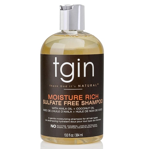 tgin Moisture Rich Sulfate Free Shampoo For Natural Hair