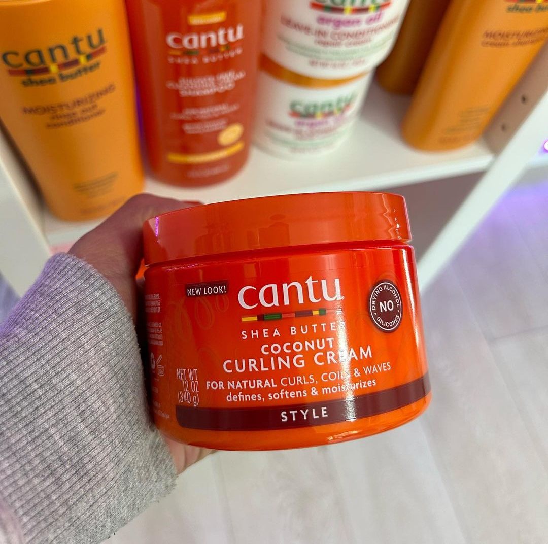 Cantu Coconut Curling Cream with Shea Butter for Natural Hair