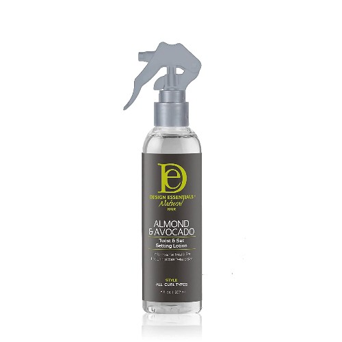 Design Essentials Natural Almond & Avocado Twist & Set Setting Lotion